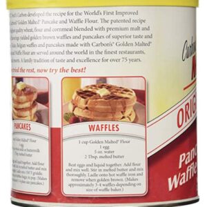 Golden Malted Pancake & Waffle Flour, Original, 33-Ounce Cans (Pack of 2)