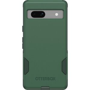 OtterBox Google Pixel 7A Commuter Series Case - TREES COMPANY (Green), slim & tough, pocket-friendly, with port protection