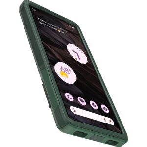 OtterBox Google Pixel 7A Commuter Series Case - TREES COMPANY (Green), slim & tough, pocket-friendly, with port protection