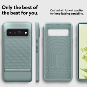 Caseology Parallax Protective Case Compatible with Google Pixel 6 Pro Case (2021) - Sage Green