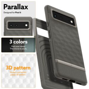 Caseology Parallax Protective Case Compatible with Google Pixel 6 Case (2021) - Ash Gray