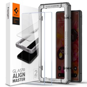 Spigen Tempered Glass Screen Protector [GlasTR AlignMaster] designed for Pixel 6 (2021) - [2 Pack]