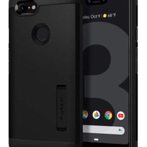 Spigen Tough Armor [Extreme Protection Tech] Designed for Google Pixel 3 XL Case (2018) - Black