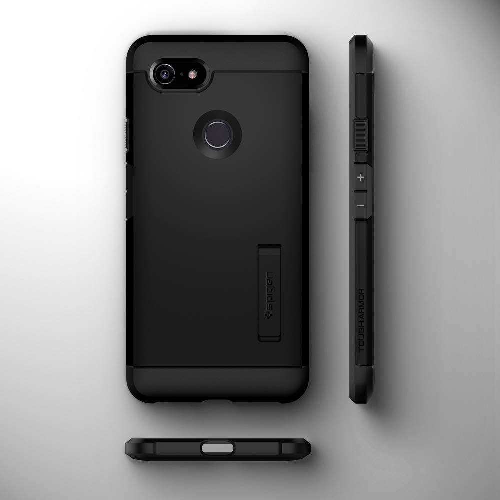 Spigen Tough Armor [Extreme Protection Tech] Designed for Google Pixel 3 XL Case (2018) - Black