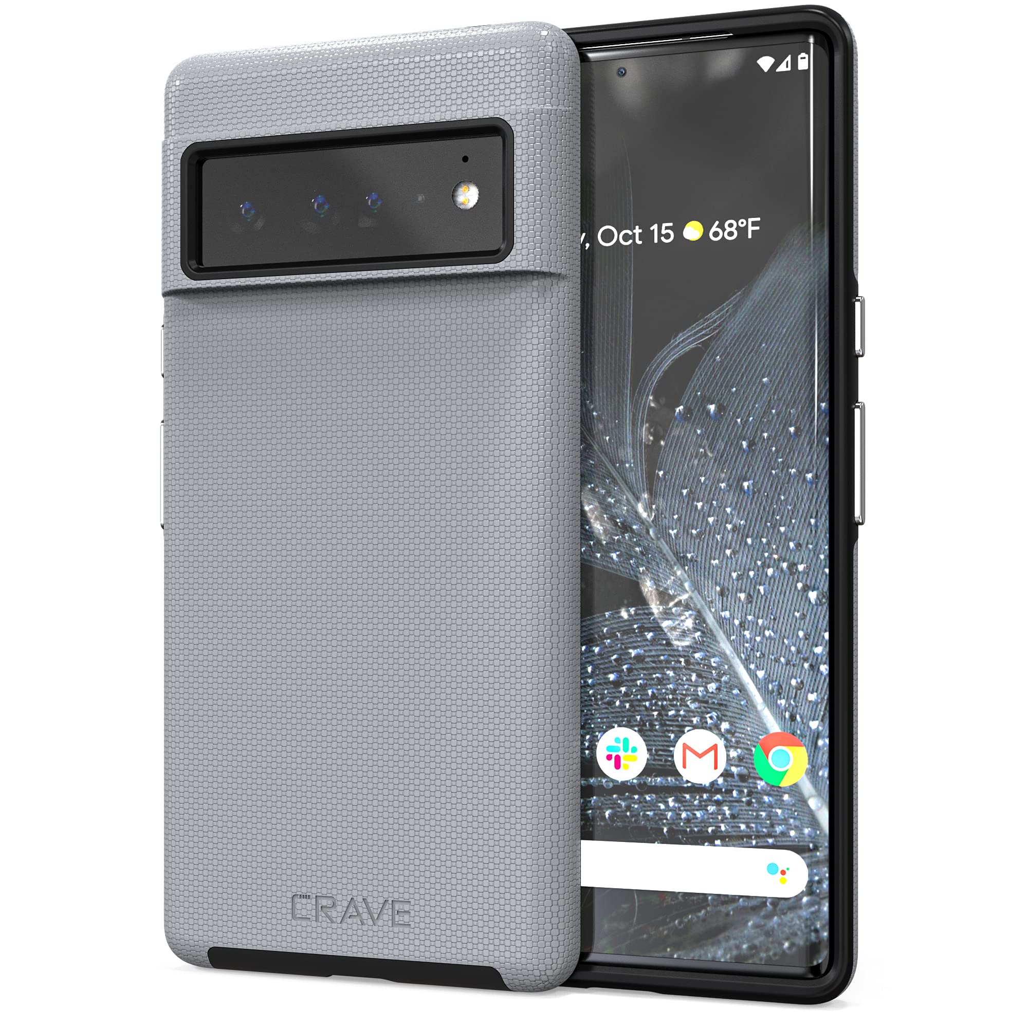 Crave Dual Guard for Google Pixel 6 Pro, Shockproof Protection Dual Layer Case for Google Pixel 6 Pro - Slate