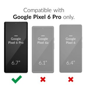 Crave Dual Guard for Google Pixel 6 Pro, Shockproof Protection Dual Layer Case for Google Pixel 6 Pro - Slate