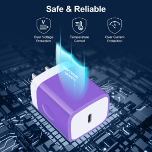 USB C Cube Pixel 8a 7a Fast Charger for Google Pixel 8a 7a 8 Pro 7 6a 6 Pro 5a,Type C Charging Block for Samsung Galaxy A15 5G A14 5G A54 A13 A53 A23 A03S A35 A55 S24 S23 FE S22 S21 Z Flip 5 Z Fold5