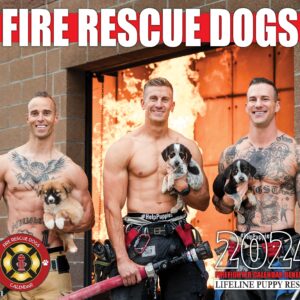 2024 Fire Rescue Dogs Calendar