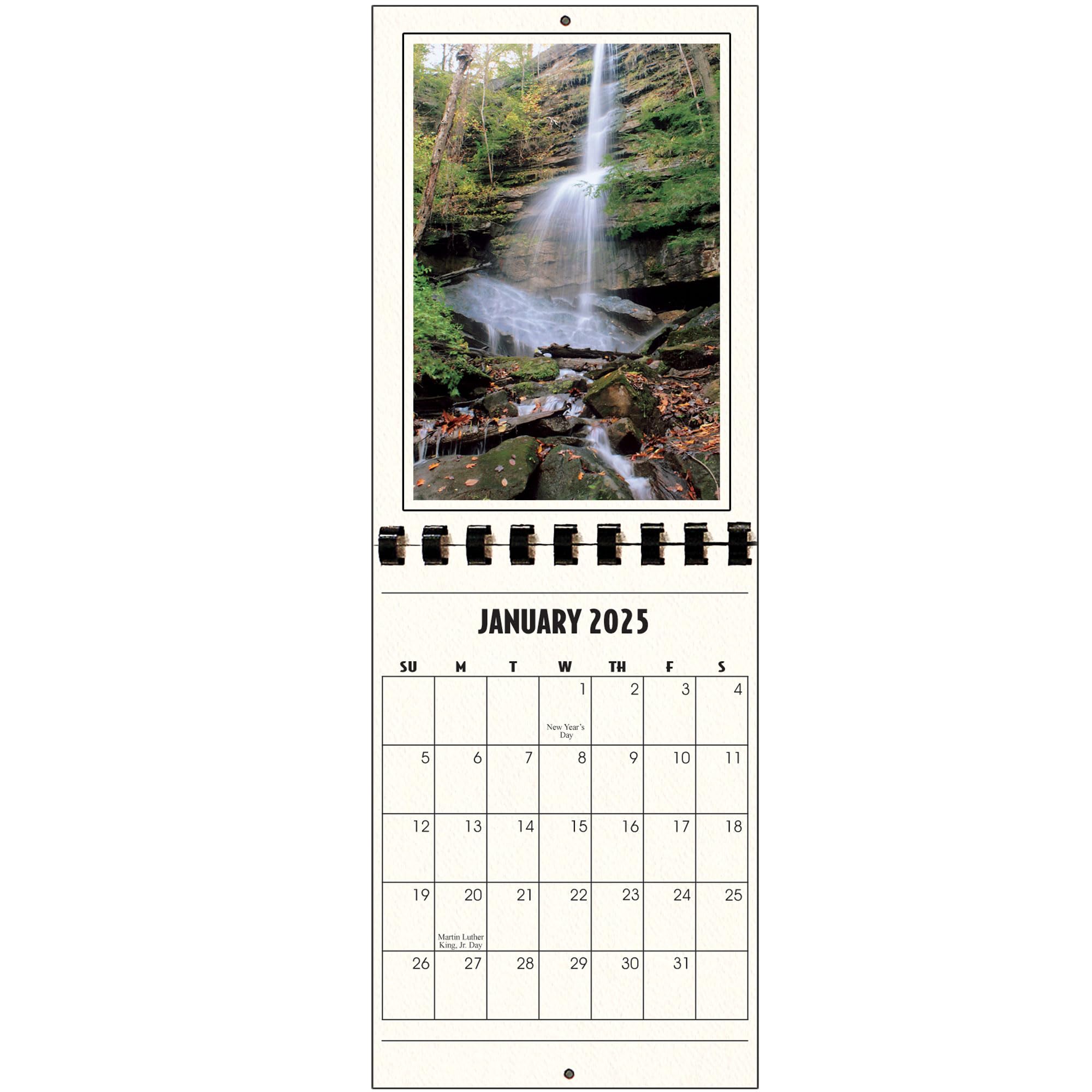 Photographer's Edge, 2025 Wall Calendar, Photo Mount Wall Calendars for Vertical 4x6 Photos, 3 Pack