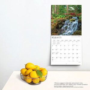 America | 2024 12 x 24 Inch Monthly Square Wall Calendar | Foil Stamped Cover | BrownTrout | USA United States Scenic Nature