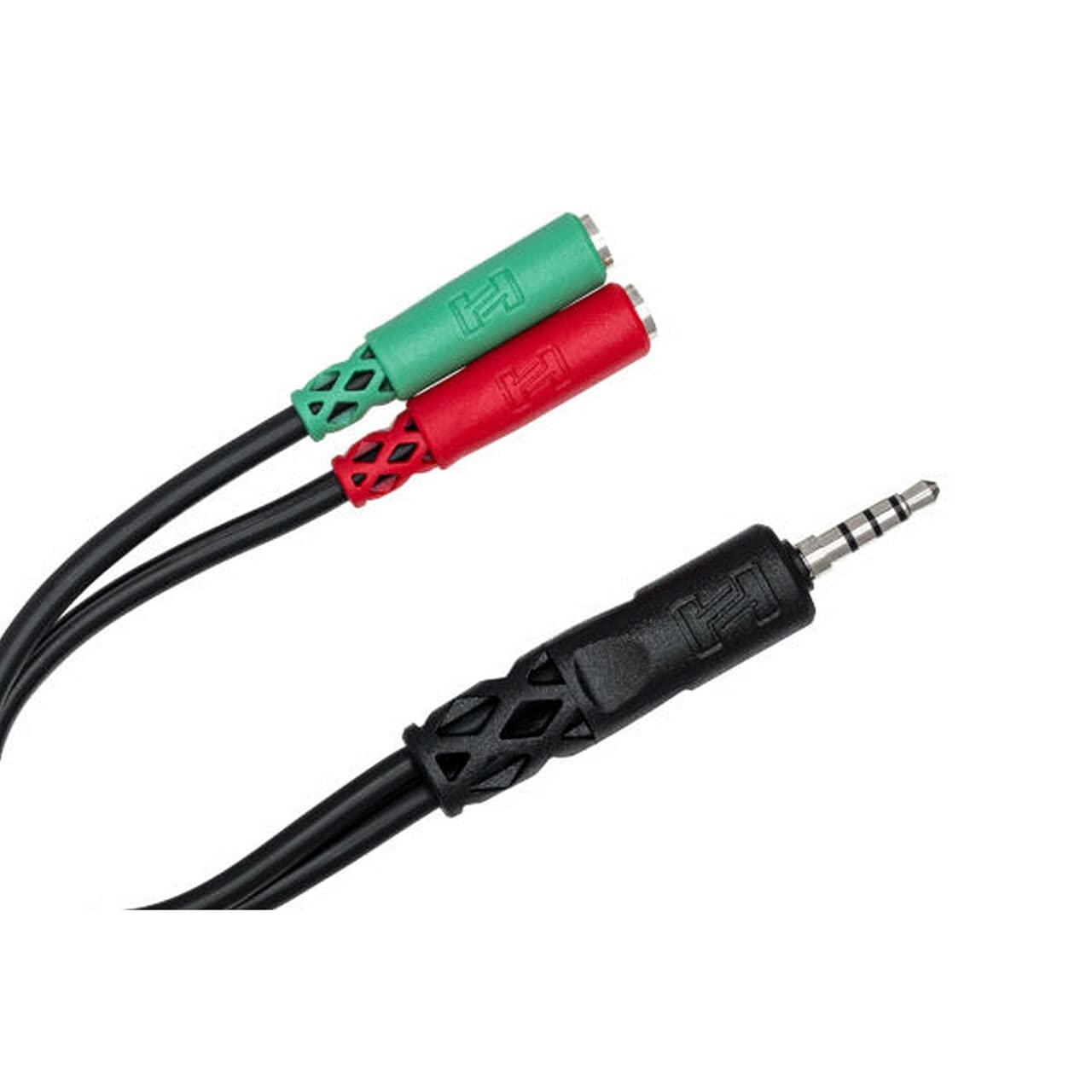 HOSA YMM-108 3.5 TRRS to Dual 3.5mm TRSF Breakout Cable