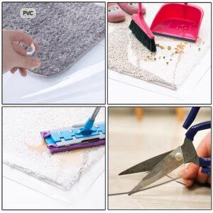 28x48 15x23 36x48 Floors Floor Mat PVC Clear Hard-Floor-Chair-mats Chair Mats Under Desk Protector Pad Easy Glide Slip Resistant 0.04" 0.06" Thick (Color : T1.5mm/0.06")