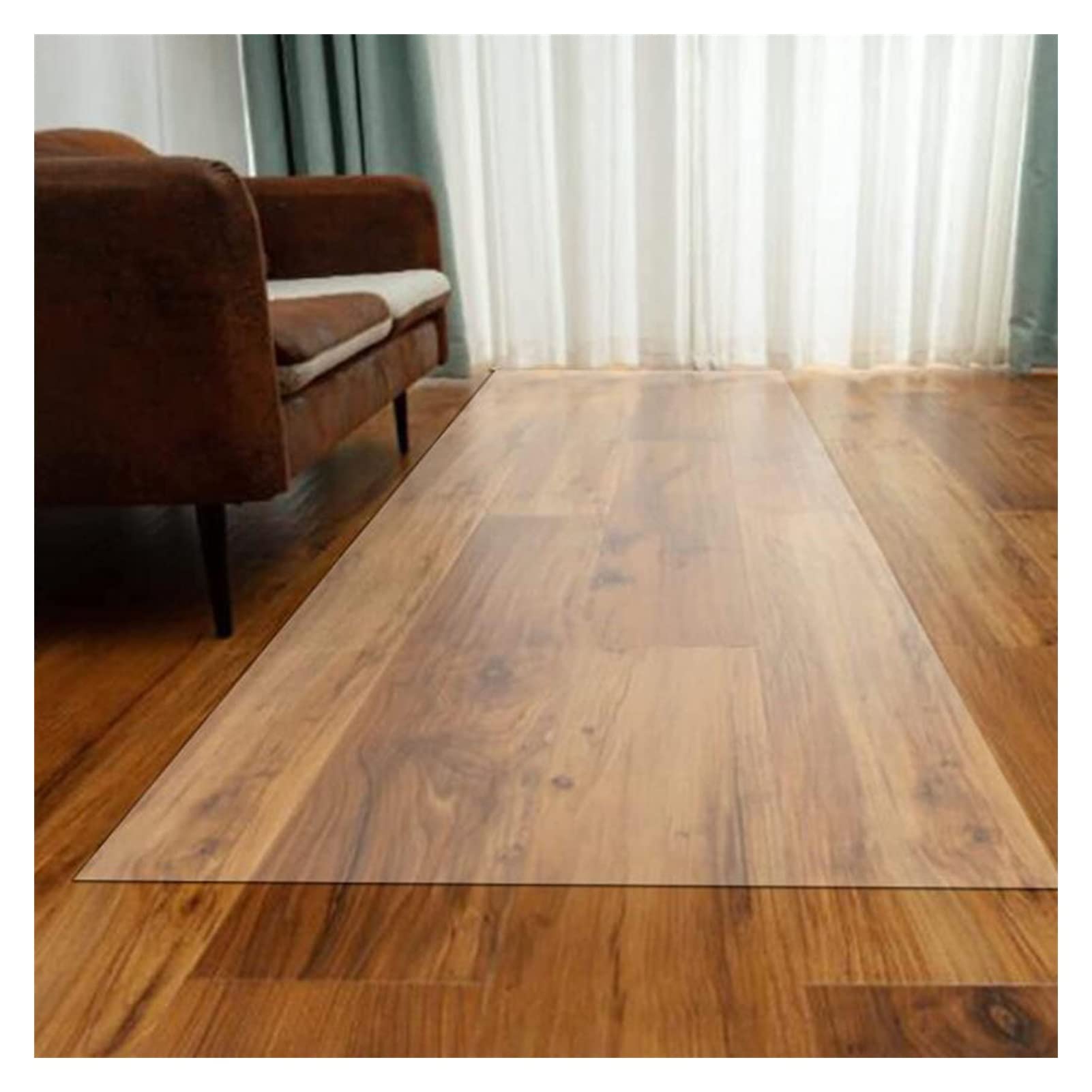 Clear PVC Desk Chair Mat Transparent Clear PVC Pet Food Mat,Transparent PVC Large Office Chair Mat for Hardwood Floor, 2mm thick,80/100/120/140cm wide,for Hard Floor Carpet Protection,100-600cm for Of