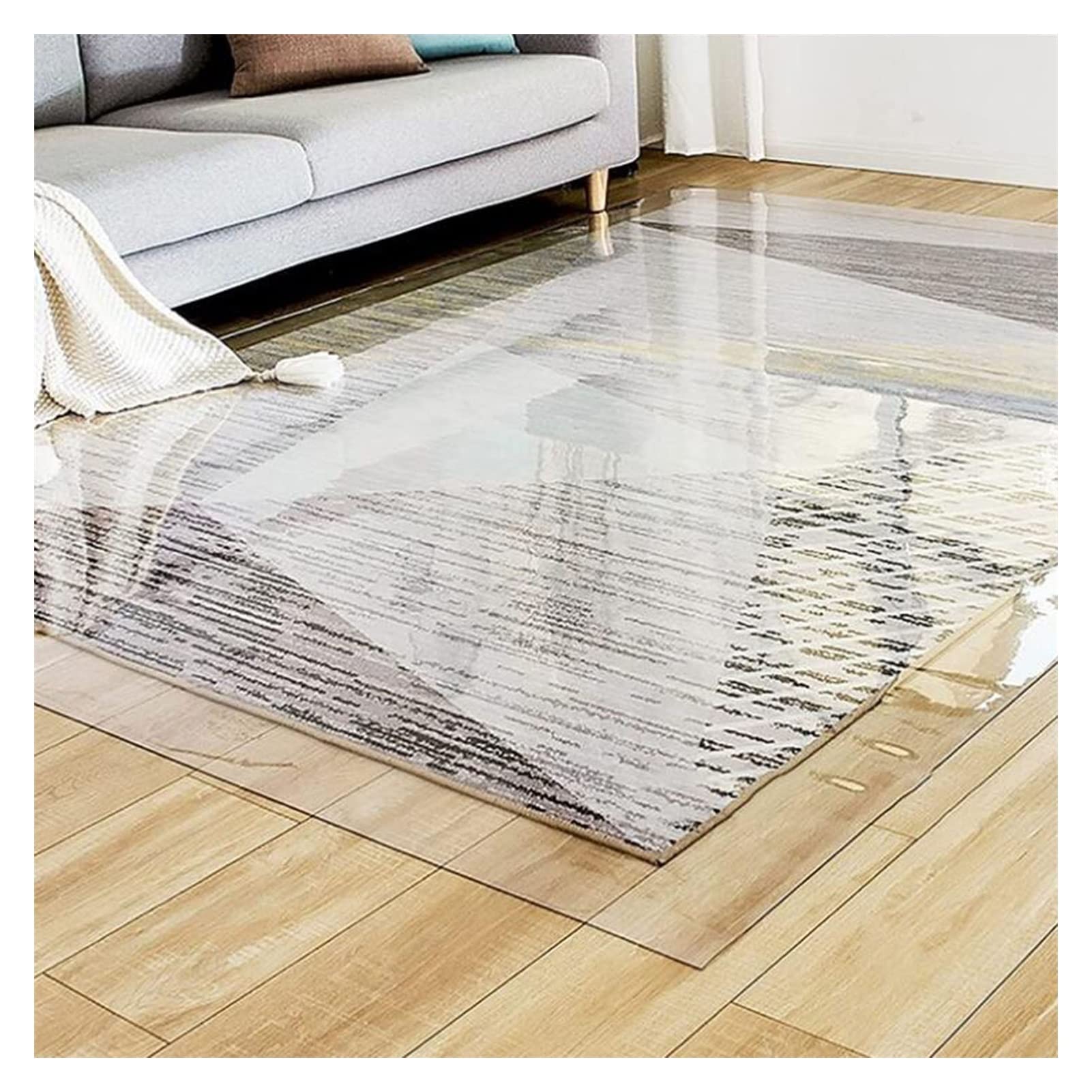 Clear PVC Desk Chair Mat Transparent Clear PVC Pet Food Mat,Transparent PVC Large Office Chair Mat for Hardwood Floor, 2mm thick,80/100/120/140cm wide,for Hard Floor Carpet Protection,100-600cm for Of