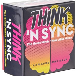 Gamewright - Think 'N Sync - The Great Minds Think Alike Game Card Game