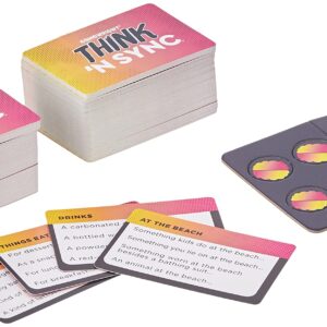 Gamewright - Think 'N Sync - The Great Minds Think Alike Game Card Game