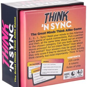 Gamewright - Think 'N Sync - The Great Minds Think Alike Game Card Game