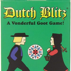 Dutch Blitz - Fast Paced Card Game for 2-4 Players Ages 8+, 160 Cards, Easy to Learn