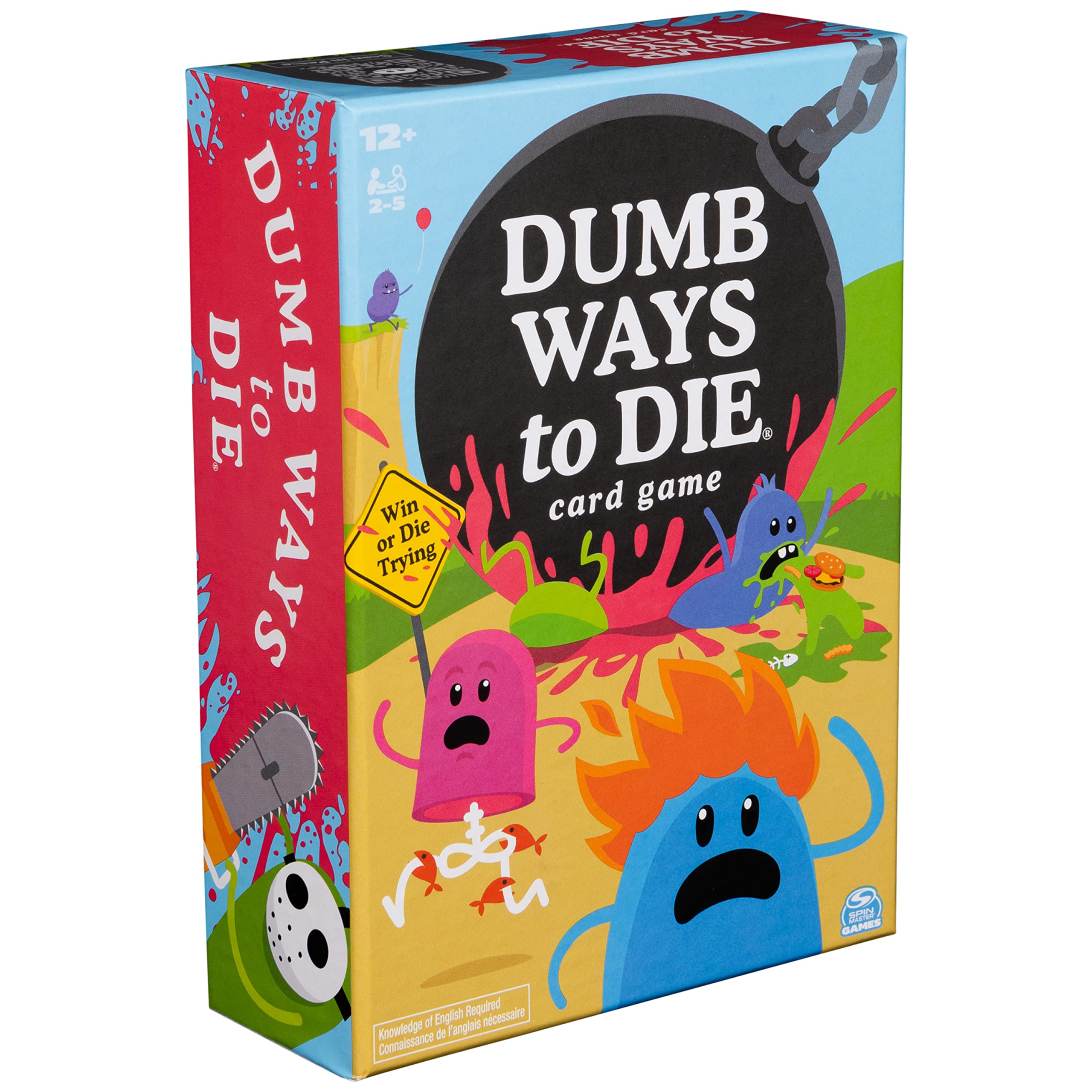 Dumb Ways to Die - The Hit Viral Video, Now a Hilarious Card Game for College, Birthday & More, Family Games, Party Games, Fun Games, for Ages 12+