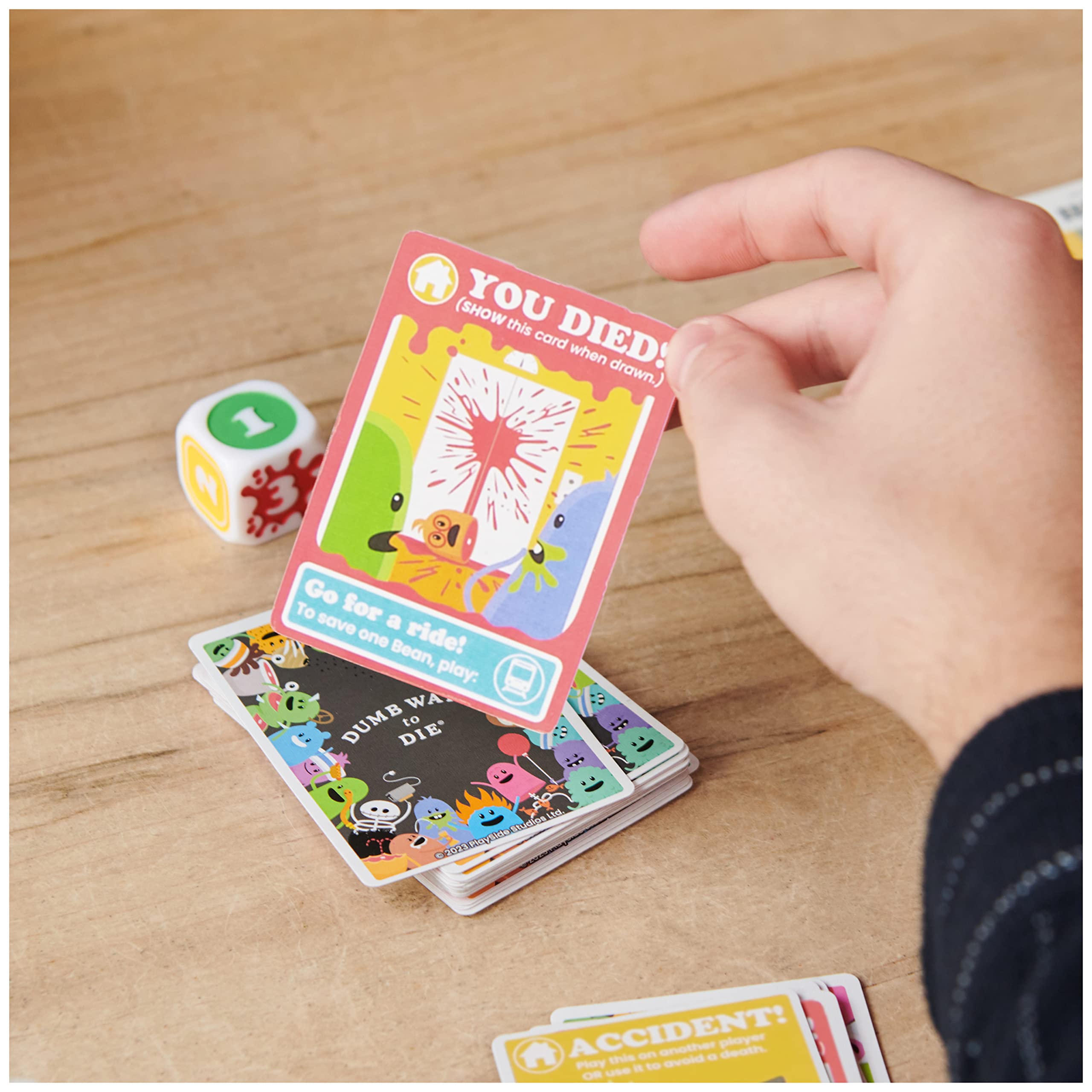 Dumb Ways to Die - The Hit Viral Video, Now a Hilarious Card Game for College, Birthday & More, Family Games, Party Games, Fun Games, for Ages 12+