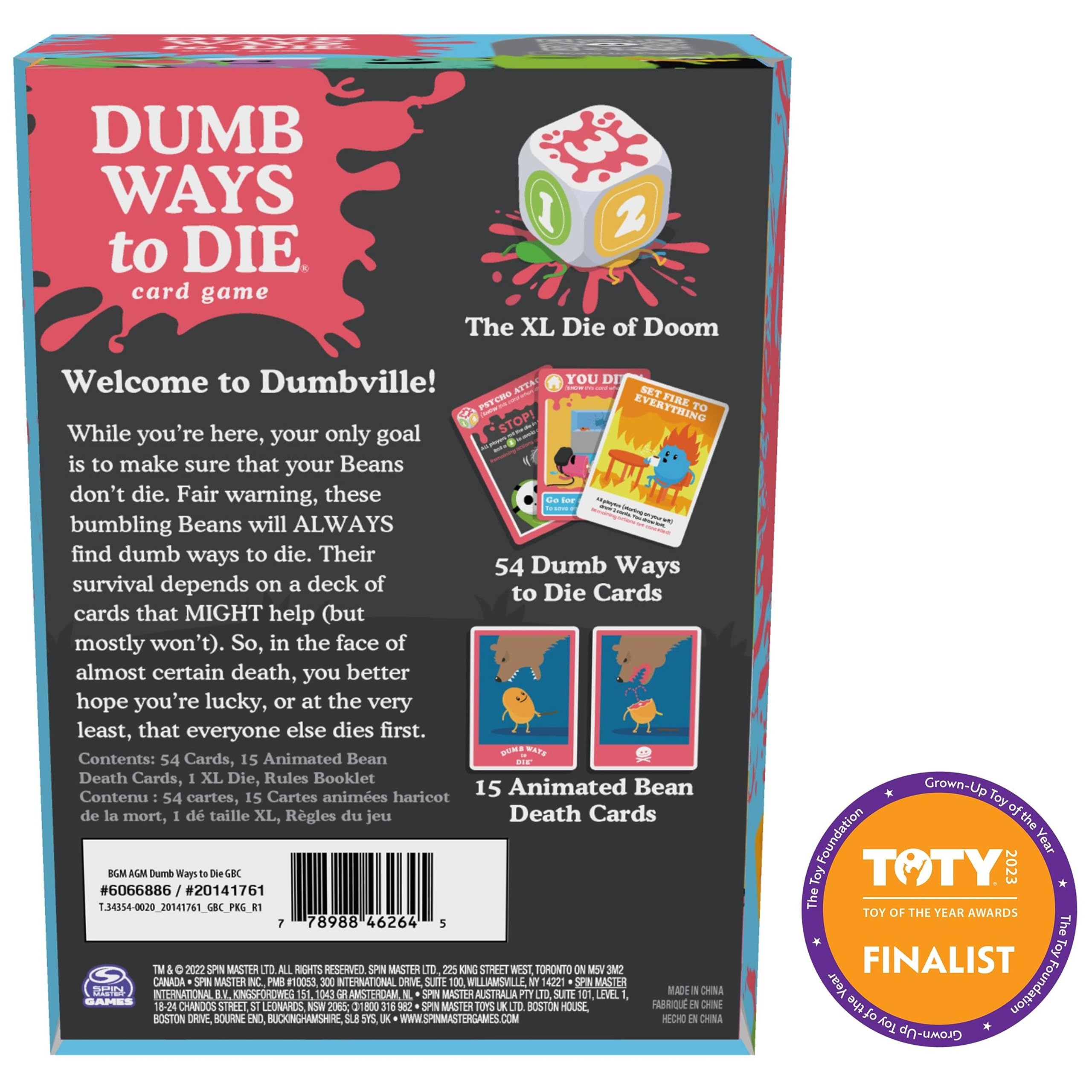 Dumb Ways to Die - The Hit Viral Video, Now a Hilarious Card Game for College, Birthday & More, Family Games, Party Games, Fun Games, for Ages 12+