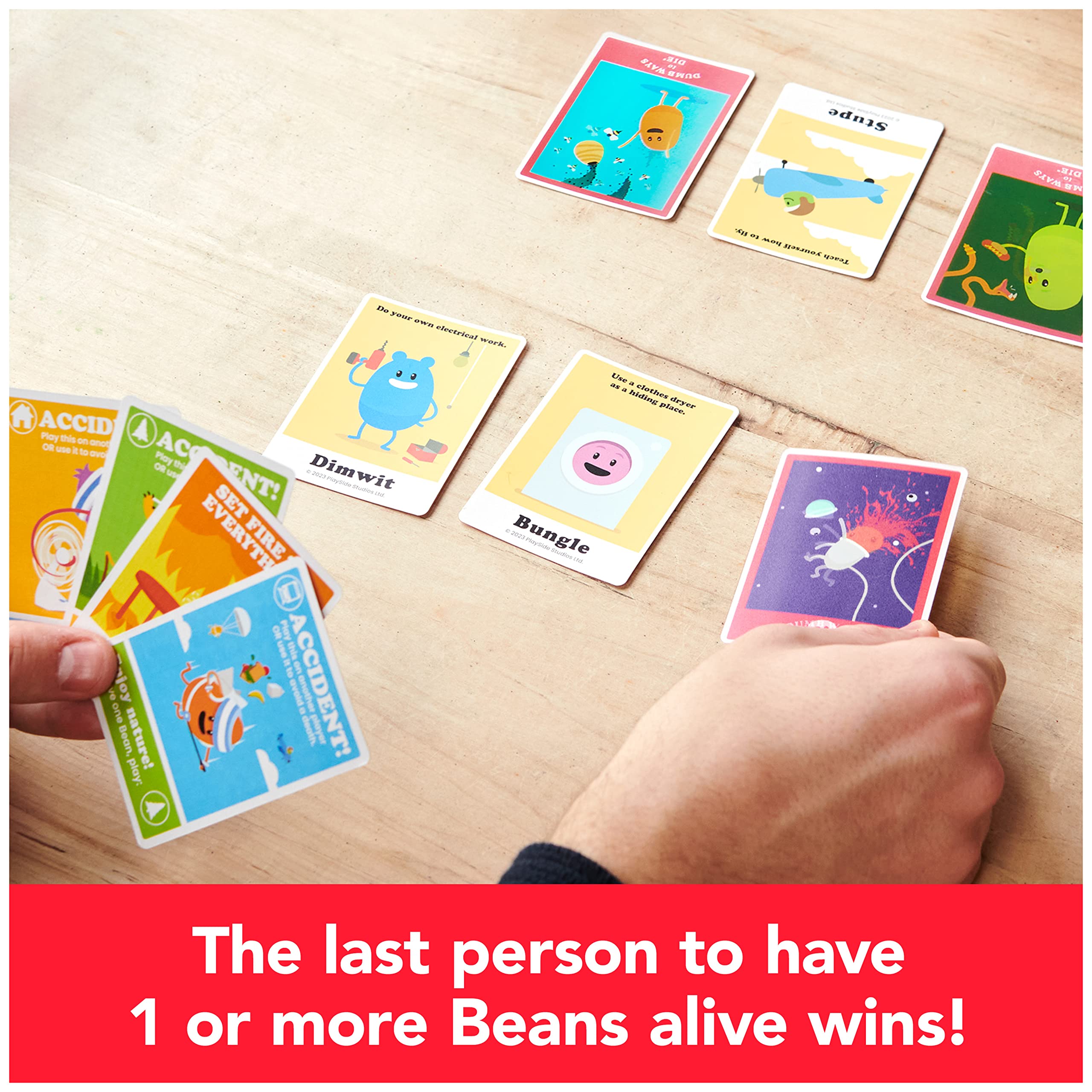 Dumb Ways to Die - The Hit Viral Video, Now a Hilarious Card Game for College, Birthday & More, Family Games, Party Games, Fun Games, for Ages 12+