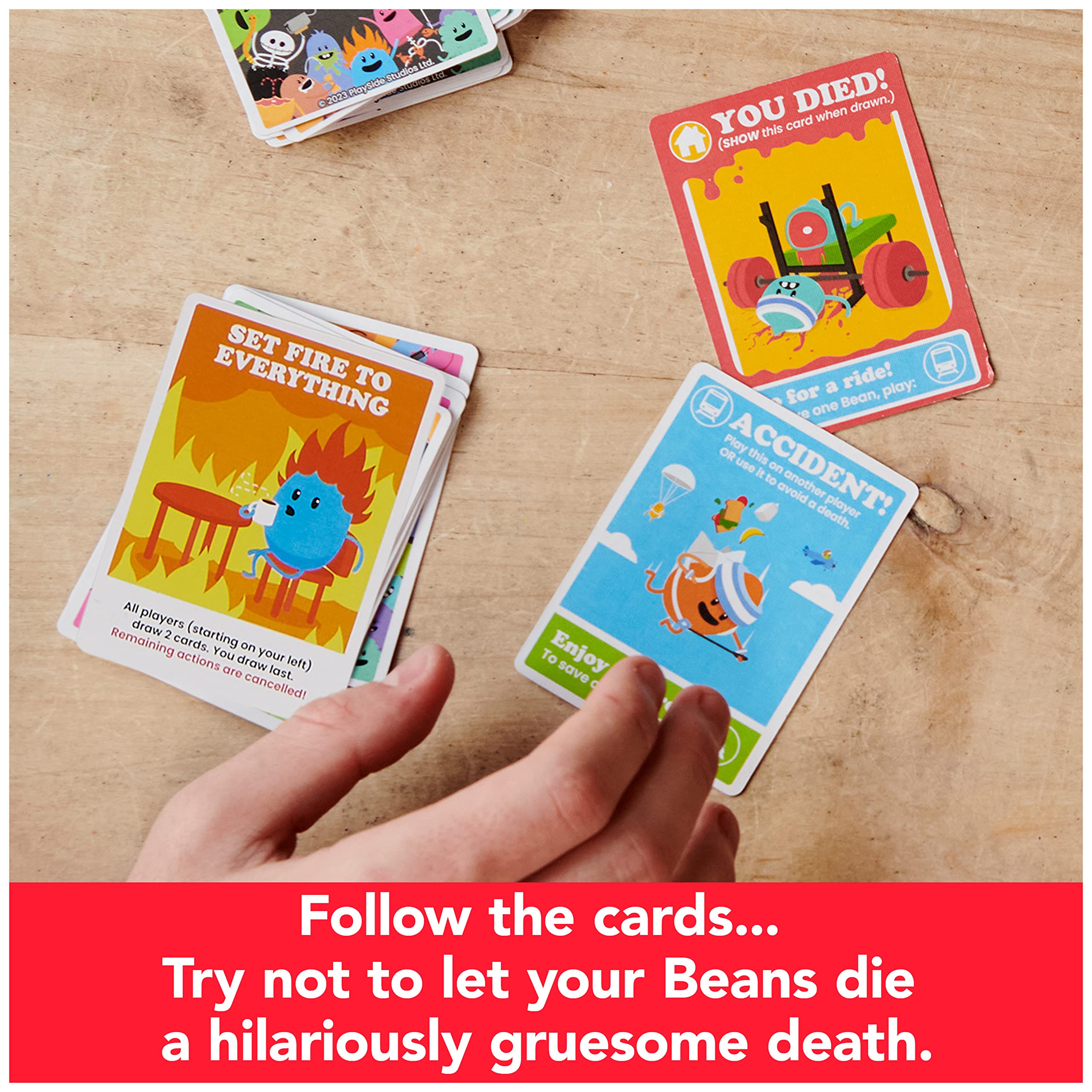 Dumb Ways to Die - The Hit Viral Video, Now a Hilarious Card Game for College, Birthday & More, Family Games, Party Games, Fun Games, for Ages 12+