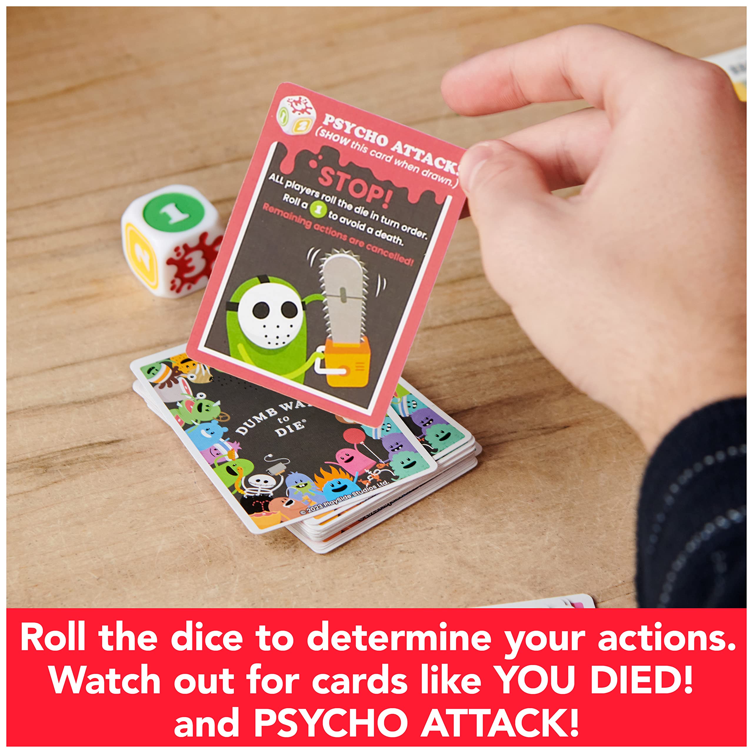 Dumb Ways to Die - The Hit Viral Video, Now a Hilarious Card Game for College, Birthday & More, Family Games, Party Games, Fun Games, for Ages 12+