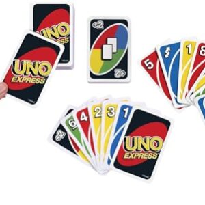 UNO - Classic Colour & Number Matching Card Game - 112 Cards - Customizable & Erasable Wild - Special Action Cards Included - Gift for Kids 7+, W2087