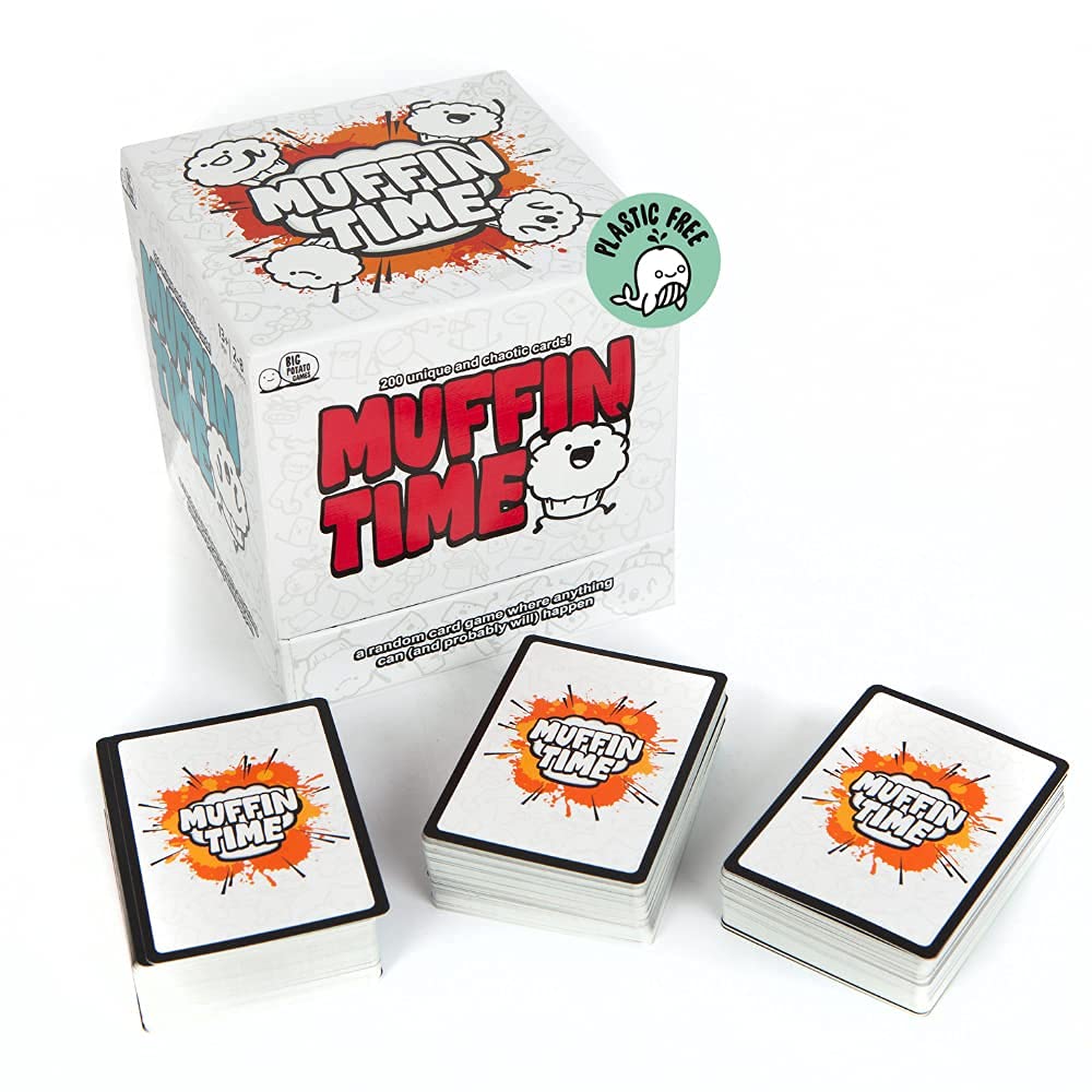 Big Potato Muffin Time: A Very Random Card Game | Includes Expansion Packs