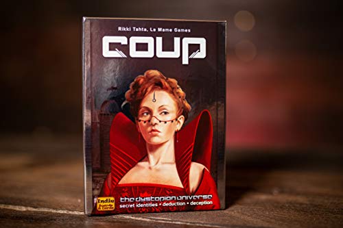 Coup - The Fast, Fun Bluffing Party Game for 2-6 Players. Perfect for Family Game Night with your Teens or Friends. Can you get away with your bluff? Over 1 Million copies sold!