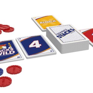 Goliath Sequence Stacks Card Game - Sequence Fun in a Five-Card Run, White