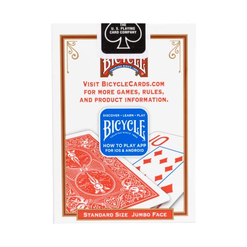 Bicycle Playing Cards, Jumbo Index, Set of 2