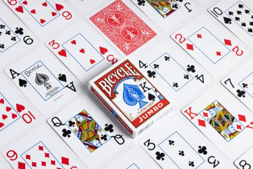 Bicycle Playing Cards, Jumbo Index, Set of 2