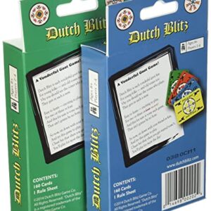 Dutch Blitz: Original and Expansion Combo, Fast Paced Card Game, Fun for Everyone, Great Family Game, Combine Packs to Play With 2-4 Players, For Ages 8 and Up