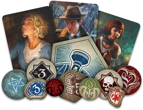 Fantasy Flight Games Arkham Horror The Card Game Revised Core Set | Horror / Mystery / Cooperative Games for Adults and Teens Ages 14+ | 1-4 Players | Avg. Playtime 1-2 Hours | Made