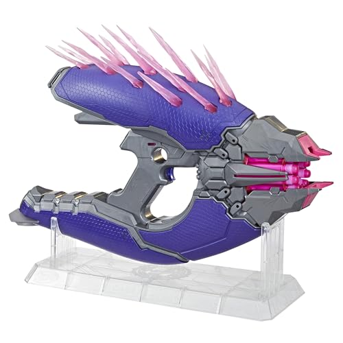 Nerf LMTD Halo Needler Dart-Firing Blaster, Light-Up Needles, 10-Dart Rotating Drum, 10 Nerf Elite Darts, Game Card with in-game Content