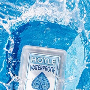 Hoyle Waterproof Playing Cards, Clear, 1 Deck