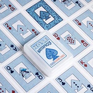 Hoyle Waterproof Playing Cards, Clear, 1 Deck