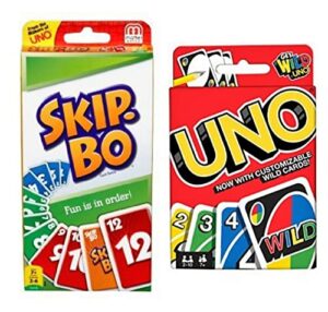 bjdesign bjdesign skip bo card game bundled with uno