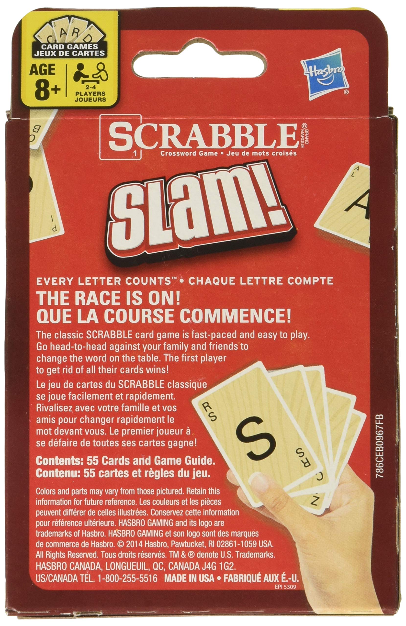Gaming Scrabble Slam Card Game