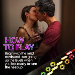 Spice IT UP by Why Don’t We. Spicy Couples Games for Adults with 150 Cards with Conversations, Spicy Dares & More - Best Date Night Games for Couples - Romantic Adult Couple Games