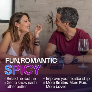 Spice IT UP by Why Don’t We. Spicy Couples Games for Adults with 150 Cards with Conversations, Spicy Dares & More - Best Date Night Games for Couples - Romantic Adult Couple Games