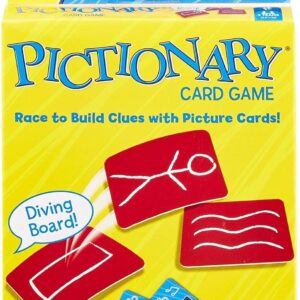 Mattel Games Pictionary Card Game, Makes a Great Gift for Kid, Family or Adult Game Night, 8 Years and Older