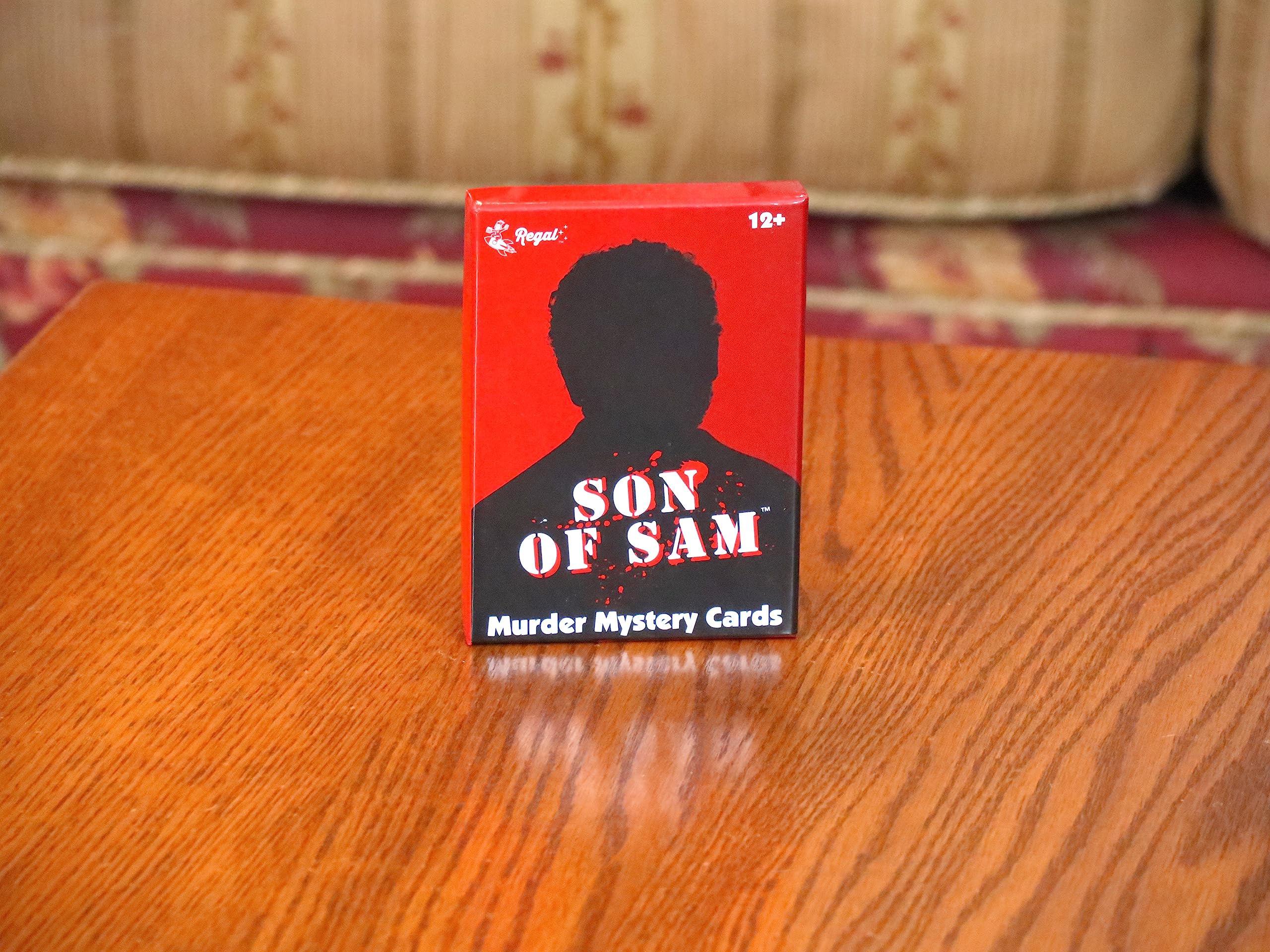 Regal Games - Son of Sam - Murder Mystery Card Game - for Holidays, Game Nights, and Parties - 5”x 2” Card Size - 54 Count - Up to 26 Players, Ages 12+