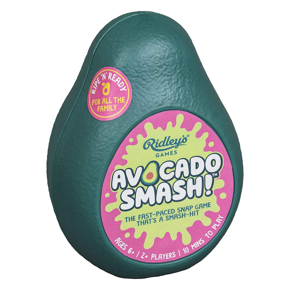 Ridley's Avocado Smash! 71 Piece Family Action Card Game with Storage Case,1 ea