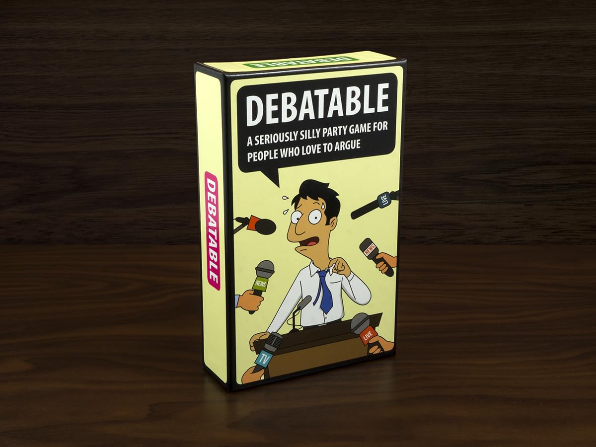 Mindmade Debatable - A Hilarious Party Game for People who Love to Argue