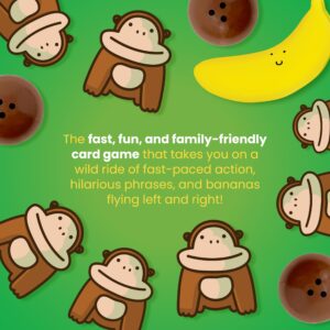 800 Pound Gorilla Board Game by Taco Cat Goat Cheese Pizza - Fun Family Card Game for Kids and Adults – Great for Family Game Night, Birthday Gift for Kids 8+ - Easy, 15 min, 2-6 Players