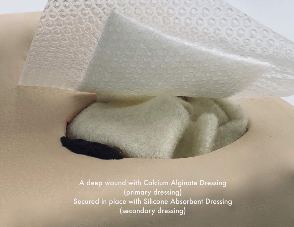 NuMed Calcium Alginate Dressing 4x5