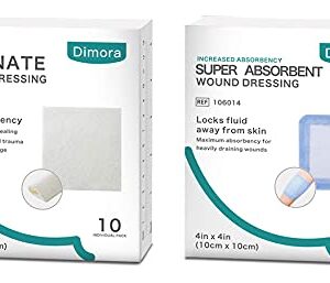 Dimora Calcium Alginate Wound Dressing & Super Absorbent Wound Dressing